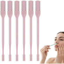 (Pink, 6 Pcs) 3er-Nasenhaar-Schneider, beige, waschbar, für Reise