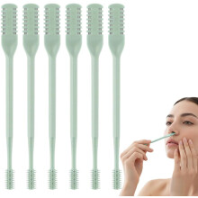 (Green, 6 Pcs) 3er-Nasenhaar-Schneider, beige, waschbar, für Reise