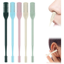 (5 Pcs, -) 5er-Nasenhaar-Schneider, 2-in-1, 360 drehbar, für Reise