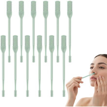 (Green, 12 Pcs) 3er-Nasenhaar-Schneider, beige, waschbar, für Reise