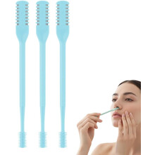 (Blue, 3 Pcs) 3er-Nasenhaar-Schneider, beige, waschbar, für Reise