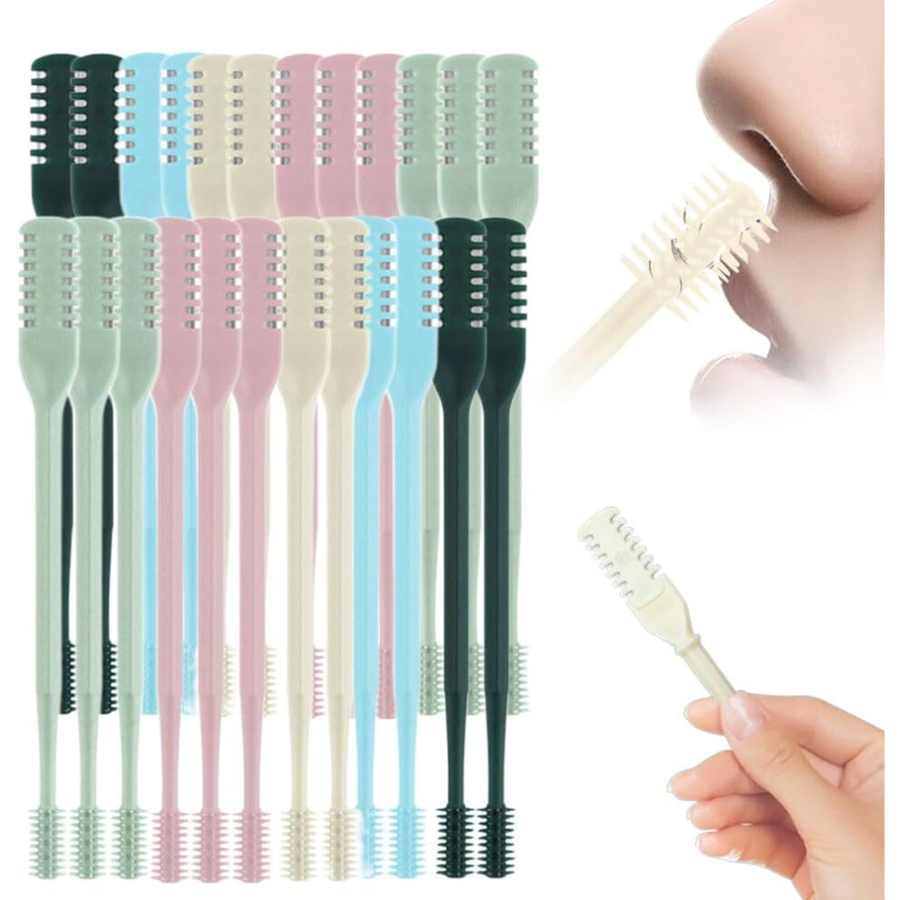 Oimg (24 Pcs, -) Nose Hair Cutter Â 360 Rotary Nasal Trimmer With Ear Picker, 5Pcs