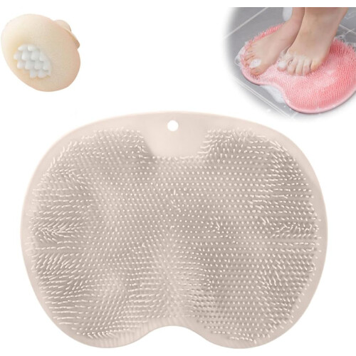 (Brown, -) Covoraș exfoliere picior spate