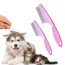 (Pink-2Pcs, -) 2er-Haustierbürste, blau, für kleine Hunde, Welpen