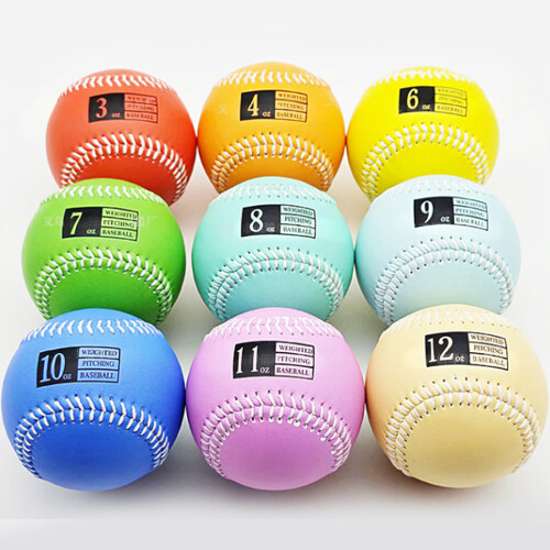 Heavy Type Weighted Baseball Designed For Strength And Endurances Improvement 4OZ