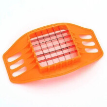 (Random color 1Pcs) Stainless Steel Potato Fries Cutter Multifunctional Vegetable Slicer Masher Home Kitchen Cooking Gadget Tools