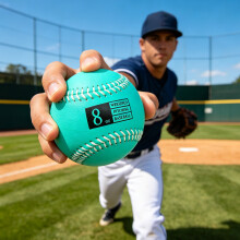 Multipurpose Weighted Training Baseball Ergonomic Grip Weighted Baseball 11OZ
