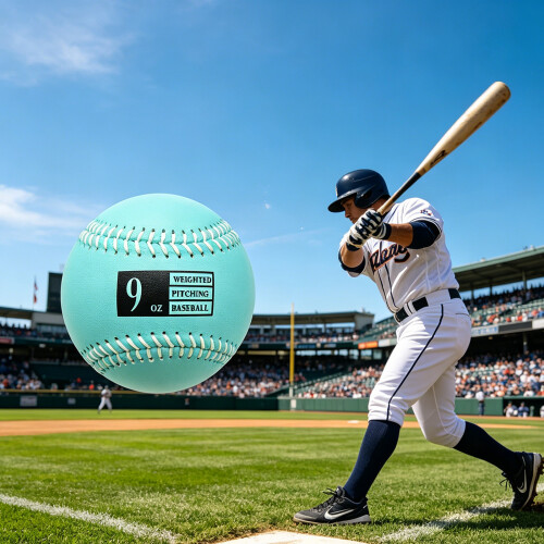Durability Synthetic Leather Weighted Baseball Professional Training Baseball 9 OZ