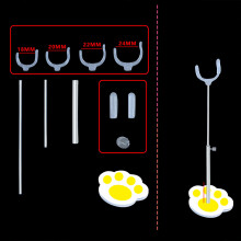 Adjustable Doll Stand Holder For Displaying Collectible Figures With Stable Base 6
