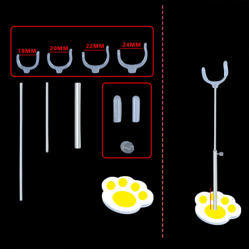 Adjustable Doll Stand Holder For Displaying Collectible Figures With Stable Base 6
