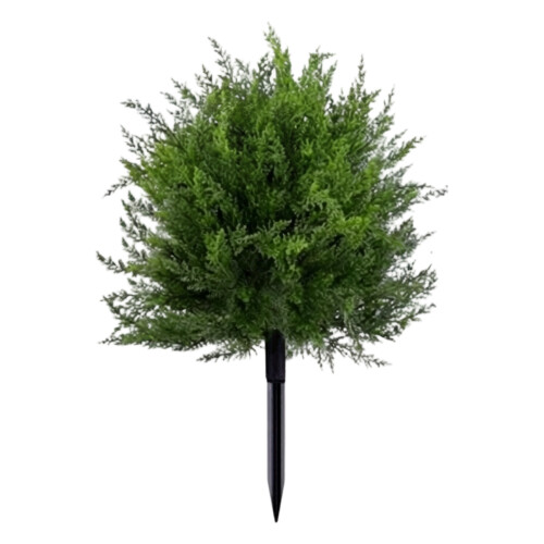Weather Resistant Imitations Artificial Cedar Tree Design For Patio Landscaping