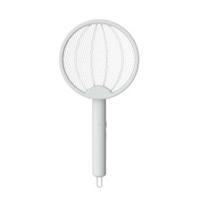 Matamoscas Eléctrico Recargable, Trampa para Moscas, Raqueta Matamoscas, Matainsectos con Luz UV para Uso Doméstico B