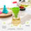 (Color B, -) 9pcs Silicone Collapsible Kitchen Funnels for Bottles 2