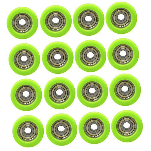 16Pcs/Lot Premium Plastic Alloy Sliding Window Rollers for Easy Installation 16 pcs