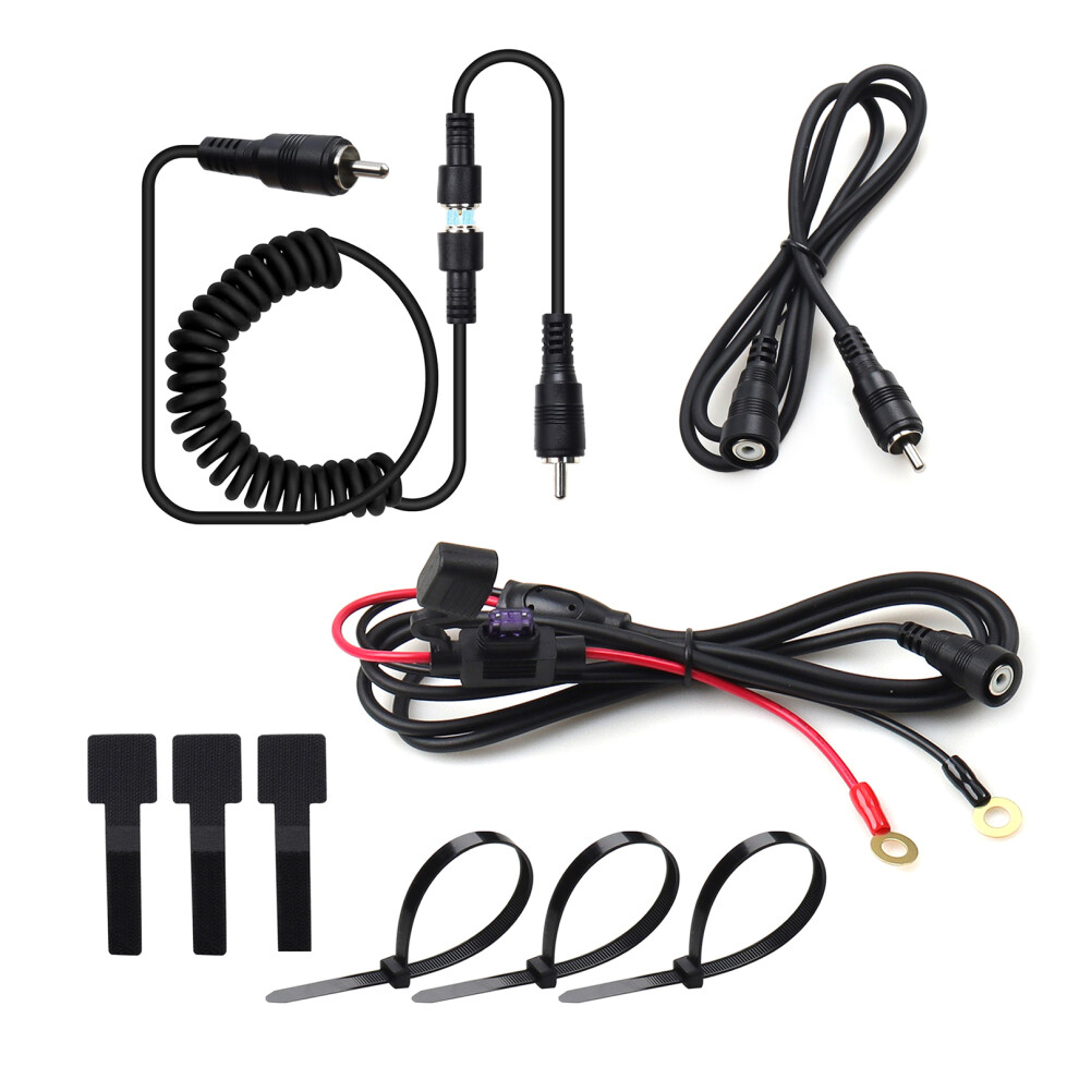 Premium Heated Shielding Wiring Harness No Tools Required For Motorcycle Helmets 7754004628083