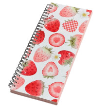 1Pc Notebook Collection Thick Paper Hassle Frees Binding For School Strawberry Coil Book