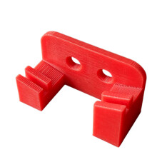 User Friendly Calipers Holder Durability Biodegradable Plastic Calipers Hook Rack Red