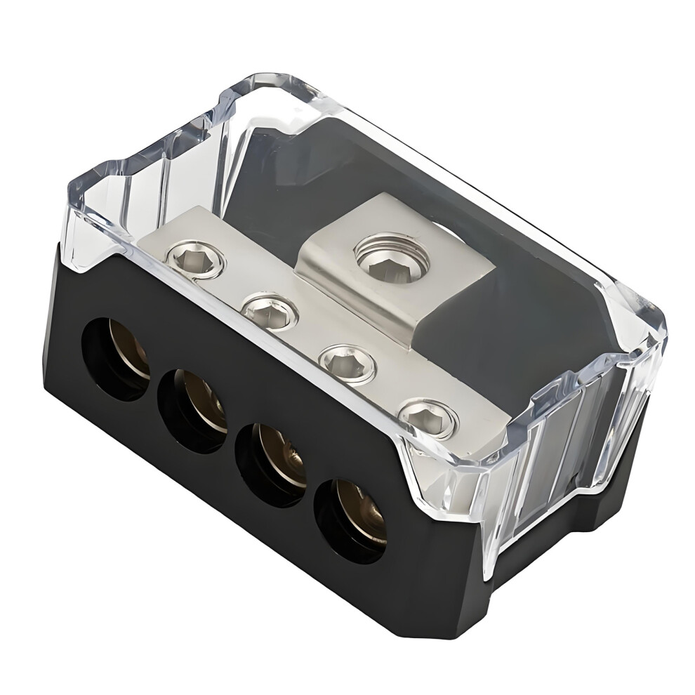 Heavy Duty Alloy & Resin Car Stereo Speaker Power Ground Wire Distribution Hub 7754004647060