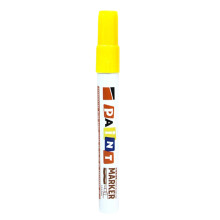 High Temperature Resistant Paint Marker For Industrial Rubber Glass Surfaces Yellow