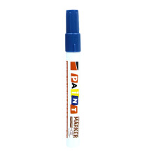 Oily Paint Pen Paint Marker Heat Resistant Works On Rubber Glass Metal Plastic Blue