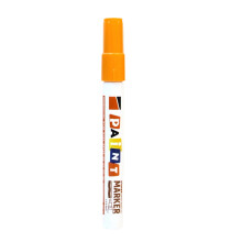Marking Pen For Rubber Glass Metal Oily Paint Marker With Ergonomic Designs Oranges color