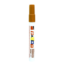 Oily Paint Marker Use On Rubber Glass Surfaces Friendly Plastic Construction Brown