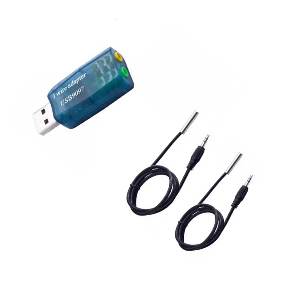 Usb Powered Temperature Logger With Unique Device Recognition For Lab Use With 2 Probe 7754004611825