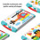 Kids Mushroom Pegboard With Assorted Colors For Brain Training Accessories 1