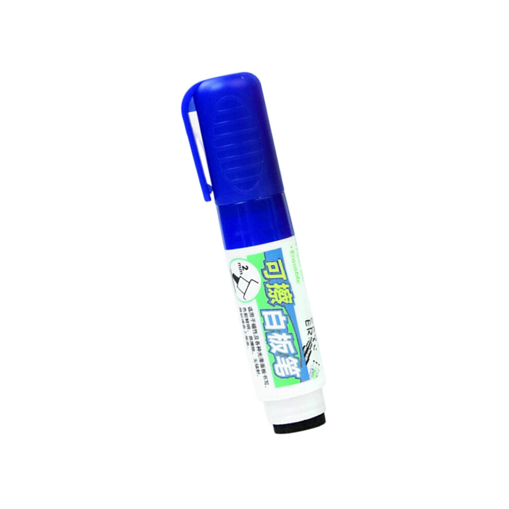 Blue 4 Assorted Color Dry Wipe Pens Smooth Writing Whiteboard Markers Dry Erases Pens