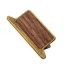 Retro Wooden Metal Note Paper Clip Decorative Scrapbooking Clip For Journaling D1