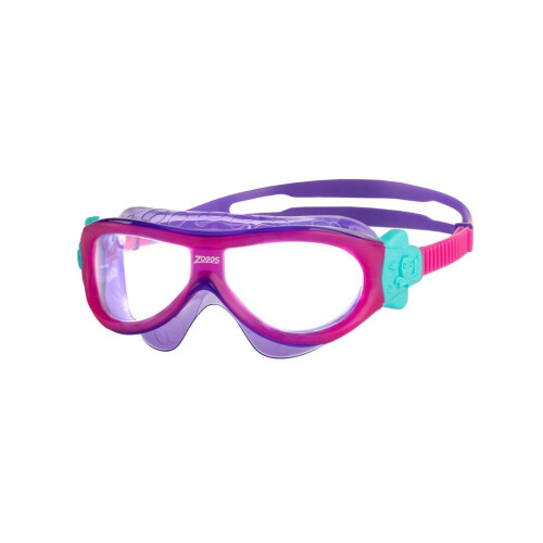 Zoggs Zoggs Phantom Kids Mask Pink Violet Clear, 0-6