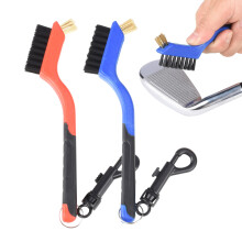 Golfs Club Cleaner Golfs Brush Oversized Head Double Side Brushes for Cleaning Red