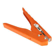 Heavy Duty Single Hole Punch Pliers For Woodworking With Precise Hole Alignment 10mm