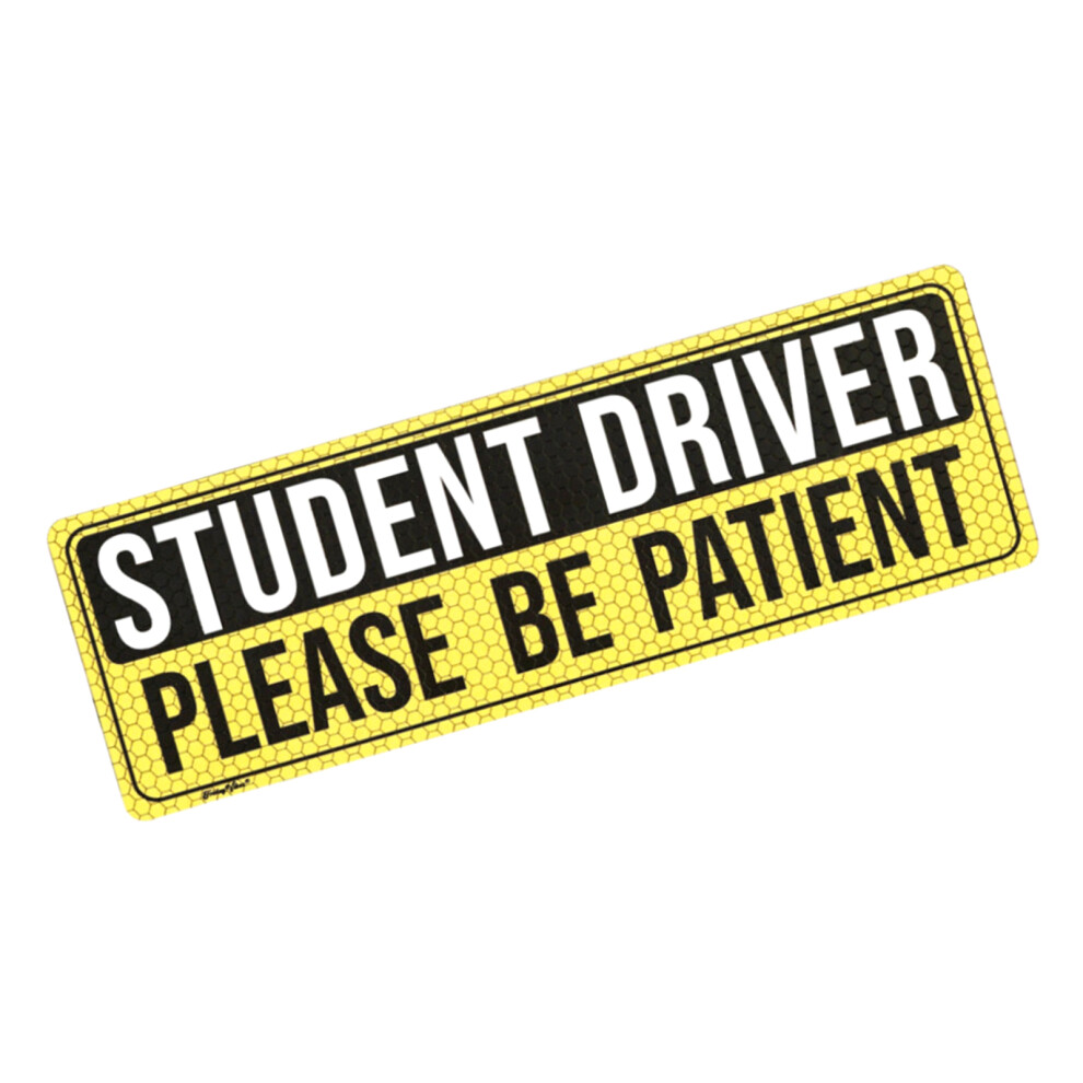 High Visibility Magnetic Car Sticker Exterior Accessories For Beginner Drivers 7754004650190