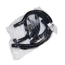 Motorcycle Engine Cooling Hose 22mm Silicone Material Better Heat Guard Black