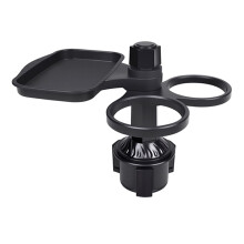 Quick Install Car Beverage Mount Rotatable Suitable for Various Containers 2