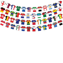 Premium Reusable World Cup Bunting 2026 - All 48 Qualified Teams - World Cup Football 2026 Decorations - Paper Banner, Flag Bunting (36ft, 48 Country