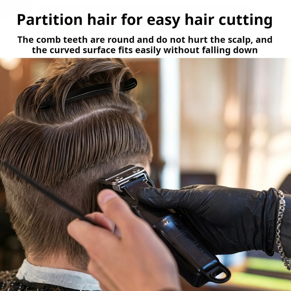 Salon Hair Comb For Precise Sections And Root Lift In Short Hairstyles For Home White