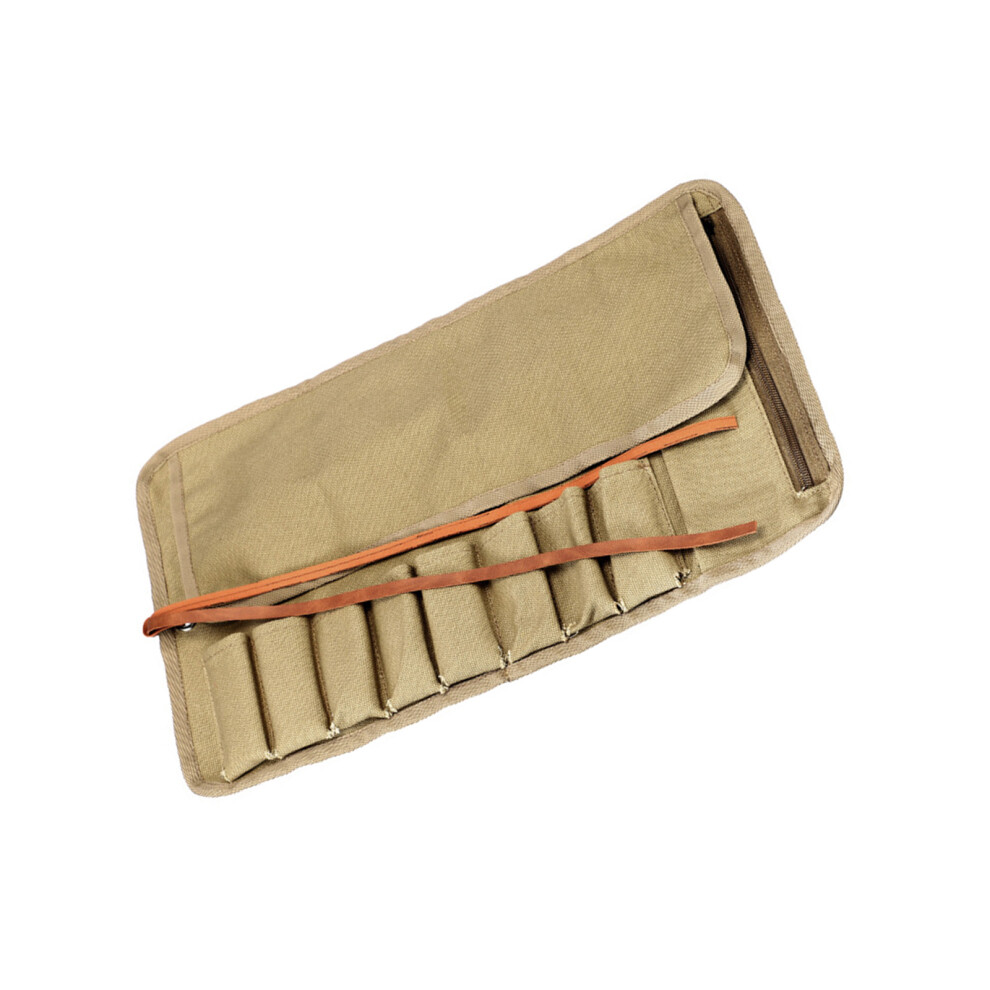 Sturdy 600D Fabric Tool Wrap With Zippered Side Pocket For Small Parts 7754004594449