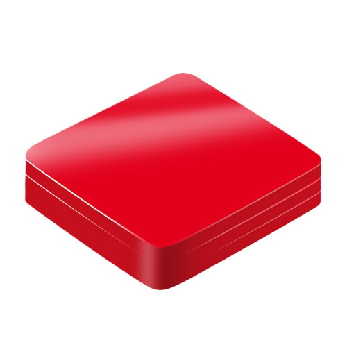 Multipurpose Vehicle Adhesive Squares Temperature Sensitive Strong Hold for Square 50mm