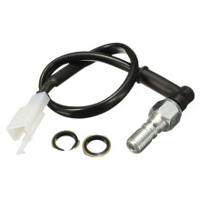 Rugged Motorcycle Brake Hose with Emergency Shutoff Suitable for Rural Use 3