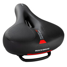 ROCKBROS Bike Seat Cushion - Comfortable Soft Bicycle Saddle for Men & Women - E