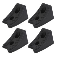 4PCS Firm Wheel Stops For Preventing Accidental Shifting Of Parked Vehicles