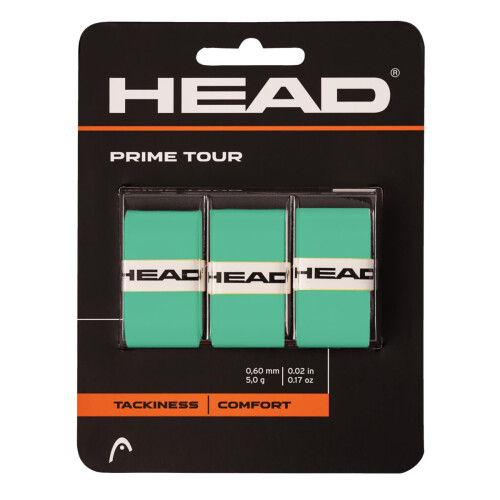 HEAD HEAD Prime Tour Overgrip 3 Pack Mint