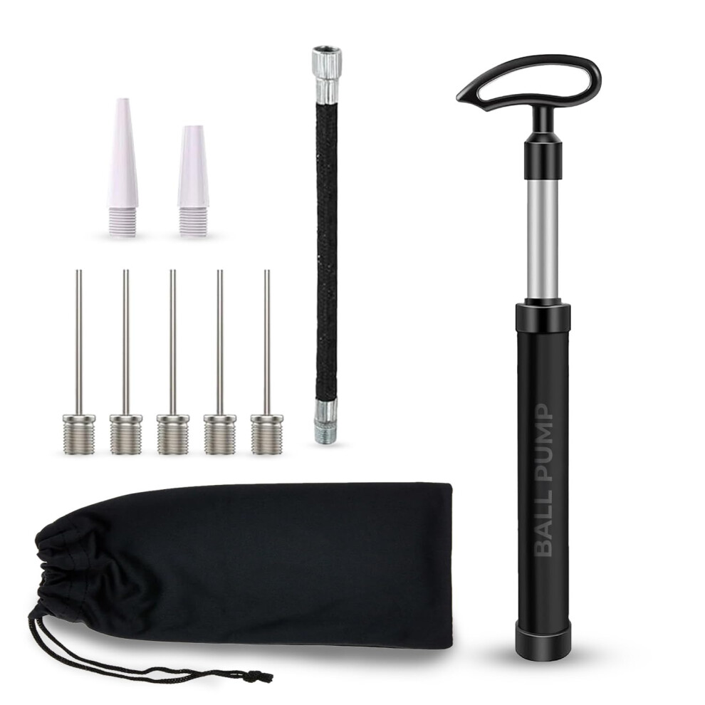 Photos - Bike Pump Scott 11 Ball Pump with 5 Needles, 2 Conical Plastic Nozzles & 1