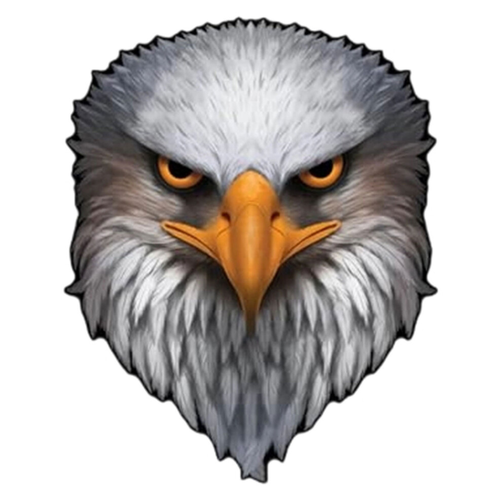 Striking Reflective Patriotic Bird And Flag Decal For Multiple Surfaces M Style3 7754004656925