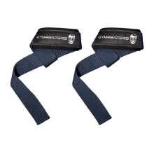 Gymreapers Lifting Wrist Straps for Weightlifting, Bodybuilding, Powerlifting, Strength Training, Deadlifts - Padded Neoprene with 18 inch Cotton (Na