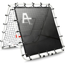Adjustable Football Rebounder Net – Double-Sided Soccer Training Goal for Kids & Adults, Portable PE Mesh Kickback Target for Shooting/Passing Pract