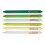 6Pcs Retractable Gel Pen 0.5mm Quick Drying Smooth Writing for Office School 1