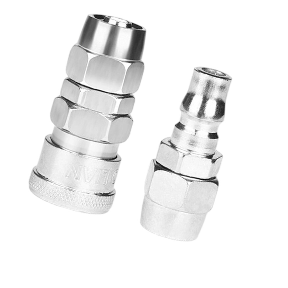 Reinforced Meal Air Quick Connector Leakproof Design With Double Thread Option 2 7754004600041